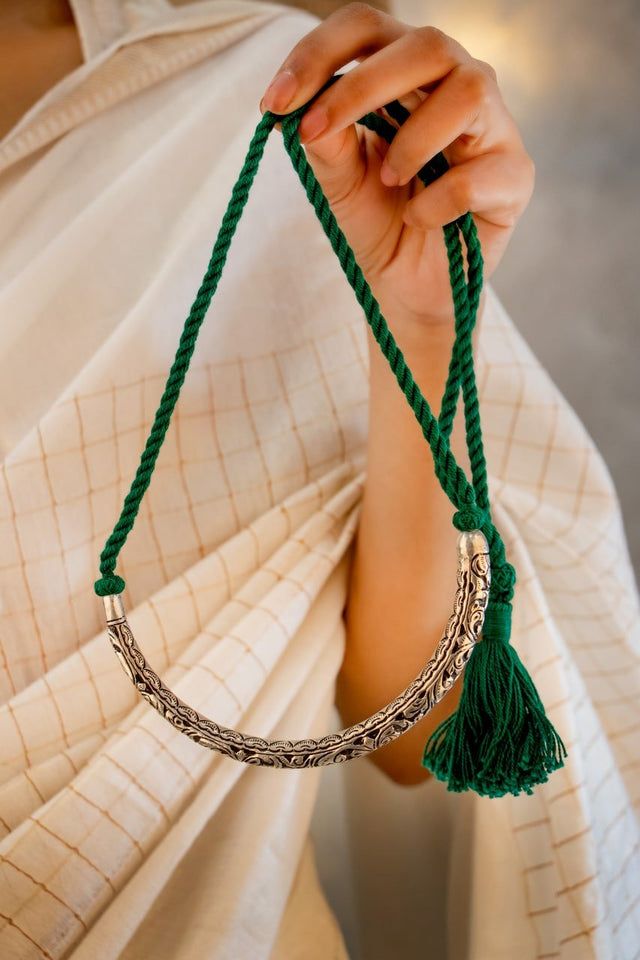 Adya Chitai Pipe Dori Necklace
