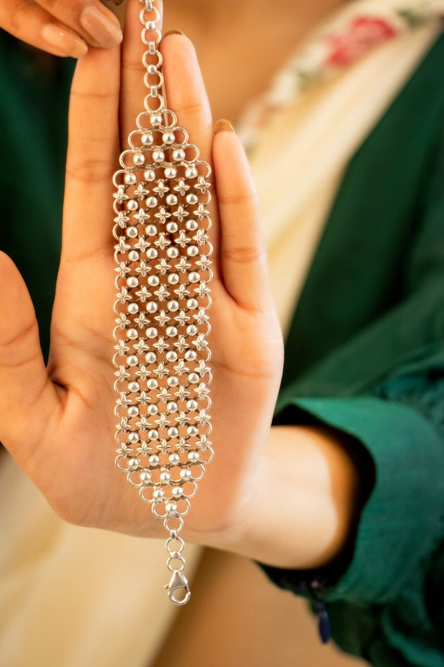 Moh Classic Jali Statement Bracelet