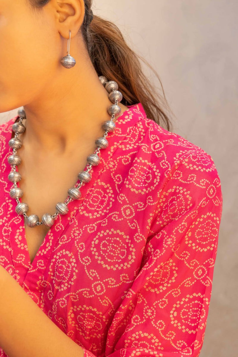 Moh Intricate Bead Sequence Versatile Necklace Set