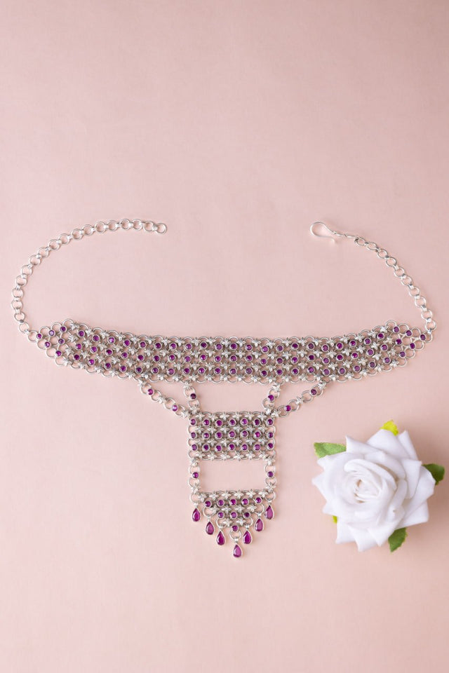 Tattva Raani Jadau Statement Layered Haar