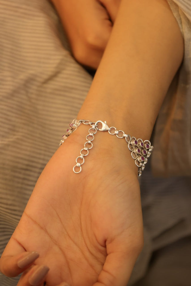 Tattva Raani Jadau Timeless Two Layer Bracelet