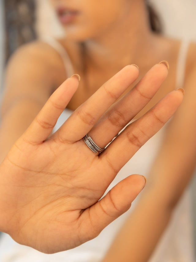 Tattva Statement Jali Ring