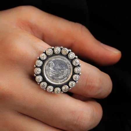 Zirco Victorian ring