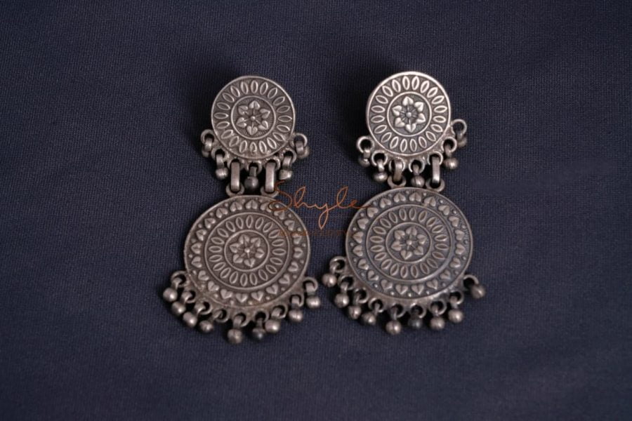 Adya Concentric Layered Earring front