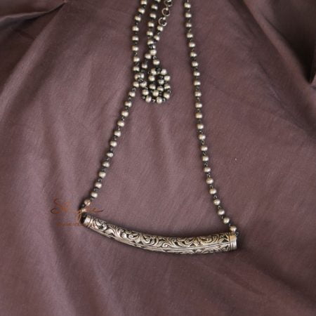 Moh Chitai Intricate Ball chain Necklace