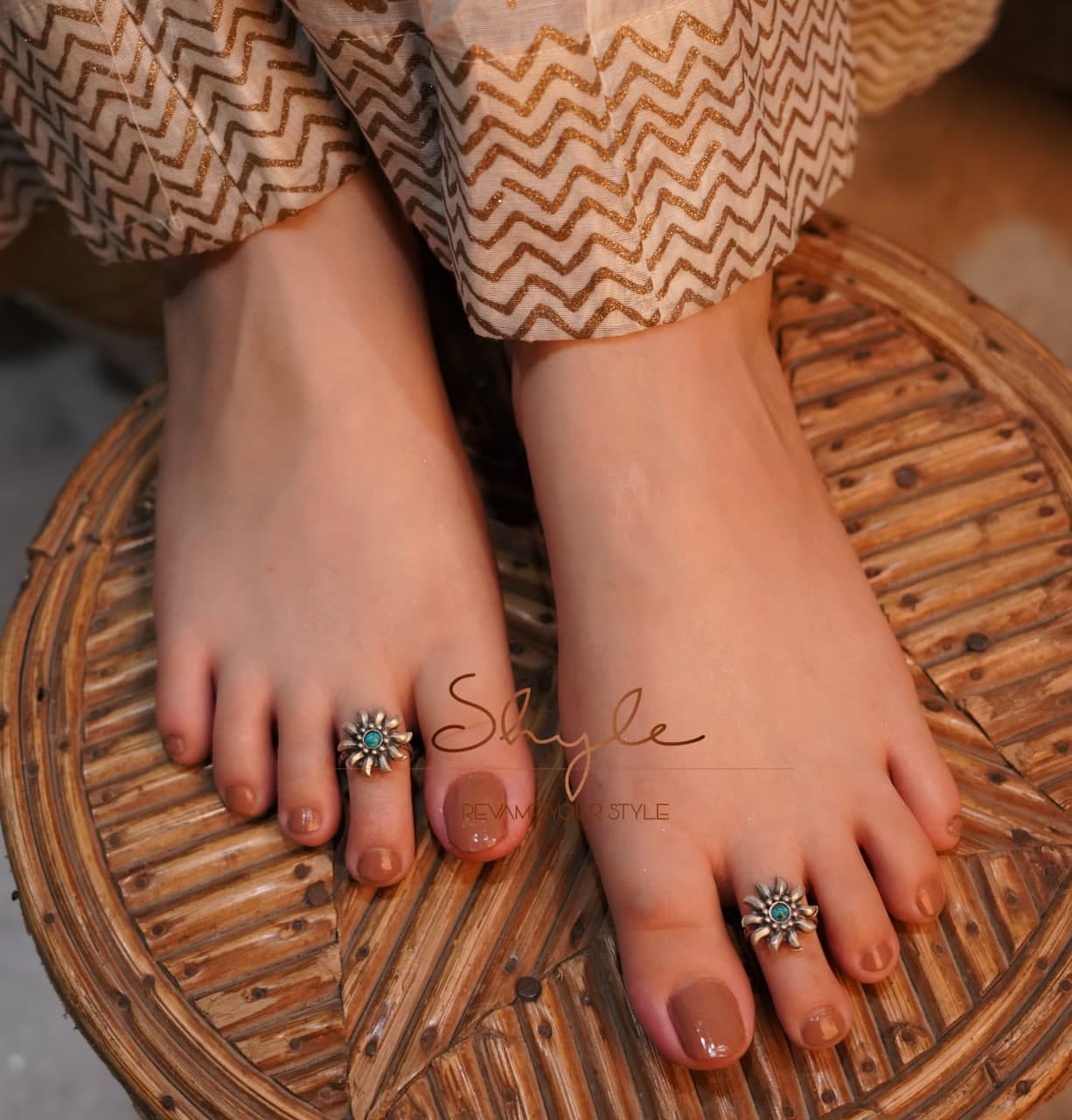 Ethnic Beautiful Real Silver Toe Rings Indian Handmade bichia Pair foot ring  | eBay