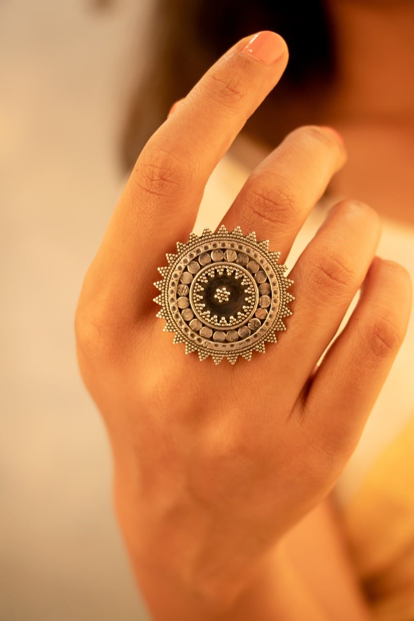 Adya Chakra Intricate Ring - Shyle